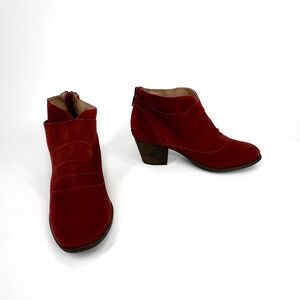 ADAM TUCKER Suede Ankle Boots 8.5